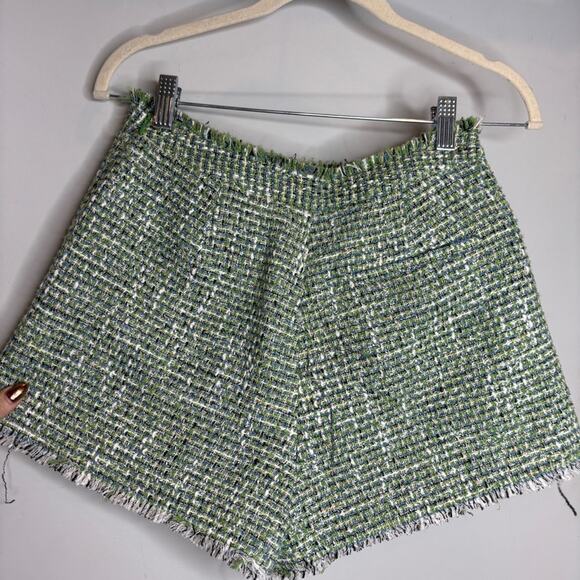 Self-Portrait Asymmetric Bouclé-Tweed Skort - Picture 7 of 11